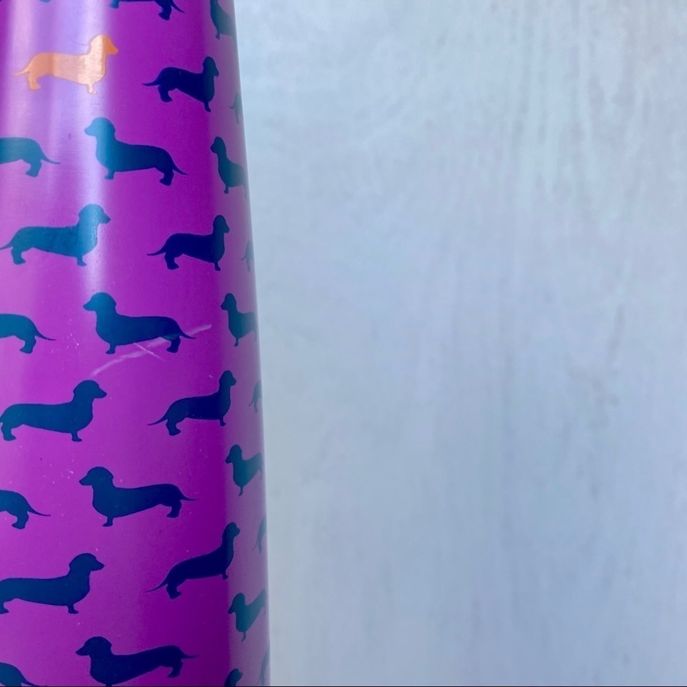 S'well Sip Purple Dachshund Stainless Steel Bottle - Picture 3 of 7